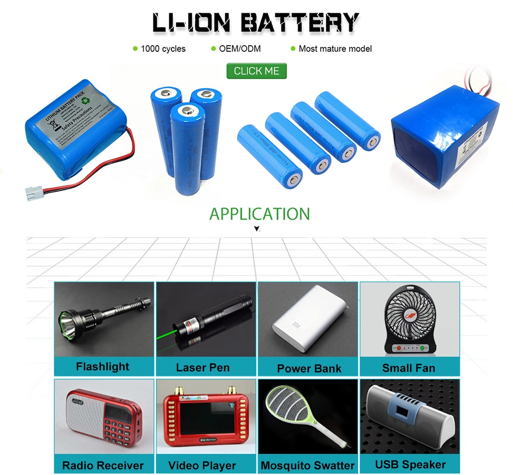 Customize Lithium Ion Rechargeable Battery 4s3p LiFePO4 Battery 14.8V 6.6ah for Solar Street Light