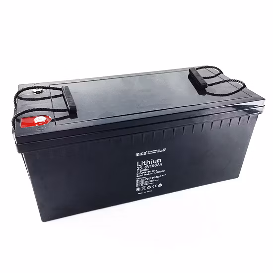 공장 직접 공급 25.6V 24V LiFePO4 배터리, 태양 에너지 시스템용 BMS가 있는 150Ah 리튬 이온 배터리, 가로등, CE Un38.3이 포함된 PV 시스템 백업