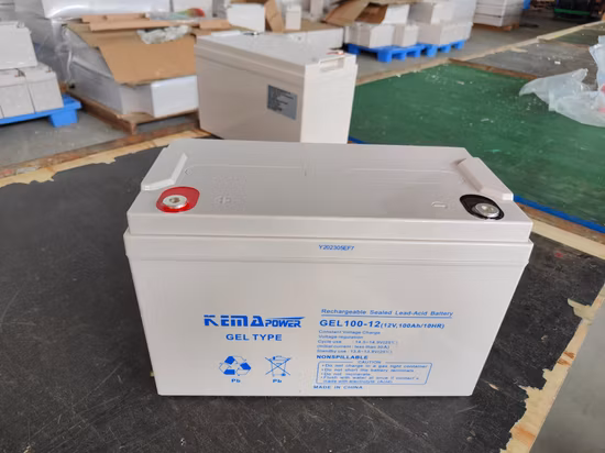 Gel/Sh 태양광 시스템용 딥 사이클 납산 충전식 유지 관리가 필요 없는 배터리